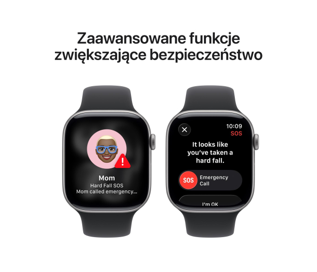 Apple Watch 11 42/Szare Aluminum/Czarny Pasek M/L 5G - 1362414 - zdjęcie 12